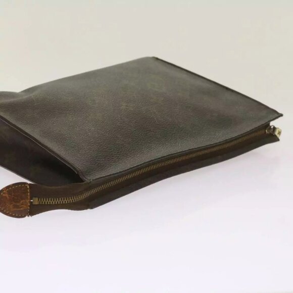 LOUIS VUITTON Monogram Poche Toilette 26 Pouch M47542 LV Auth - Picture 9 of 15